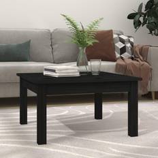 vidaXL 55x55x30 massivt fyrretræ Sofabord