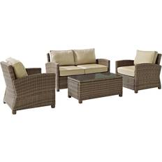 Outdoor Lounge Sets Crosley Furniture KO70024WB-SA Bradenton Outdoor Lounge Set