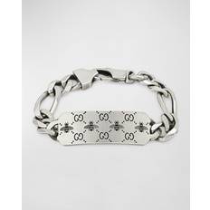 Gucci Bracelets Gucci Signature Silver Bee Bracelet