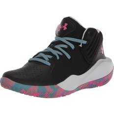 Indoor Sport Shoes Under Armour Girls' Jet 21 Basketball Shoes Black/Pink