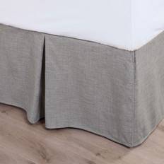 Beige Valance Sheets HiEnd Accents Carmen Skirt Valance Sheet Beige