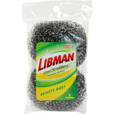 Cleaning Sponges Libman heavy-duty wire mesh sponges & woven scrubbers 2-pk model: