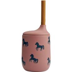 Liewood Bekers Liewood Ellis Sippy Cup Horses/Dark Rosetta