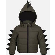 Green Jackets Regatta Boys/Girls Dinosaur Padded Jacket