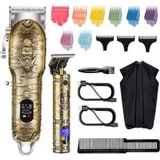 Professional barber clippers Roziapro Hair Clippers T-Blade Professional Barber Clippers