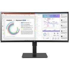 LG 3440x1440 (UltraWide) - VA Monitores LG Ultrawide 34BQ77QC-B 34" Webcam WQHD Curved Screen LCD Monitor