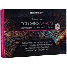 Papier Coloring Wraps Strähnen-Papier kurz 110xx160 500 Stück