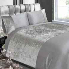 Ideal Textiles Furnishings King Duvet Cover Silver