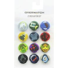 Cartes-cadeaux Overwatch 12 Piece Mini Button Set Assorted