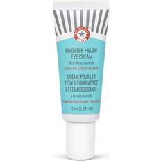 Sans Huile Minérale Crèmes pour les yeux First Aid Beauty Brighten And Glow Eye Cream With Niacinamide 0.5 oz