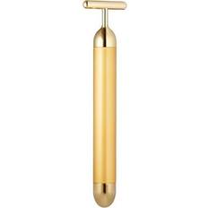 24k Golden Pulse Energy Facial Massager, T Shape