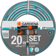PVC Hoses Gardena 20m Classic Hose with Fittings