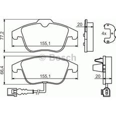 Bosch Brake Pads 101441737