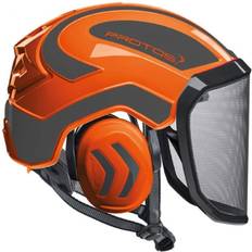 Headgear Protos Pfanner Protos Integral Arborist Helmet, Orange/Gray