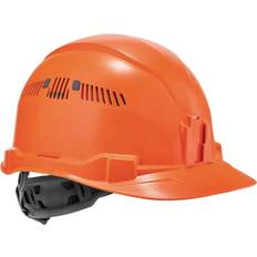 Headgear Ergodyne Skullerz Class Cap-Style Hard Hat with Ratchet Suspension, Orange