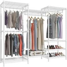 Casters Clothes Racks Vipek V5 6 Tiers Clothes Rack 175x194.1cm