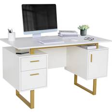 Modern desk with drawers Techni Mobili Modern Writing Desk