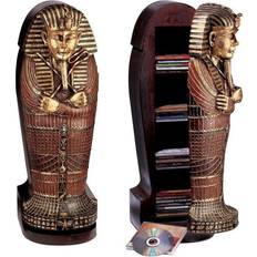 Design Toscano Tutankhamen Sarcophagus CD Storage Cabinet