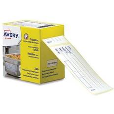 Office Supplies Avery Printed Food Traceability Labels 98x40mm Pack 300