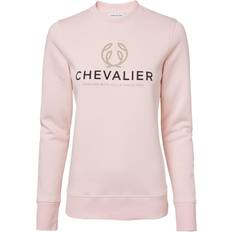 Chevalier Dame Sweatere Chevalier Logo Sweatshirt Women Soft Pink