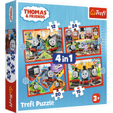 Puslespil Trefl THOMAS & FRIENDS Puzzle 4 in 1 set Thomas