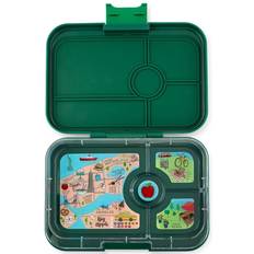 Yumbox 4 Yumbox Bento Madkasse 4 rum Greenwich Green NYC XL