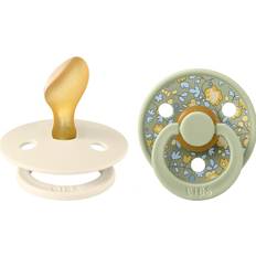 Bibs sutter str 2 anatomisk naturgummi Bibs X Liberty, Colour 2-pak, Str. 2 6 Mdr. Anatomisk Latex
