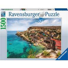 Puslespill Ravensburger Popeye Village Malta 1500 Pieces