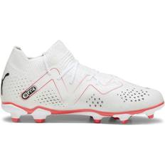 Puma Youth Future Match FG/AG - White/Black/Fire Orchid