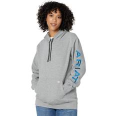 Ariat Women's Rebar Graphic Hoodie Long Sleeve - Heather Grey