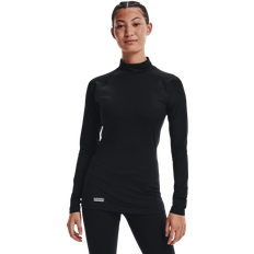 Under Armour Base Layer Tops Under Armour UA Tactical ColdGear Infrared Base Mock Neck Long-Sleeve Shirt for Ladies Black