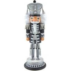 Nutcrackers Kurt Adler 15-Inch Hollywood Silver/Black Soldier Nutcracker