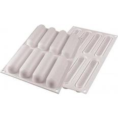 Professional bradepande Silikomart Professional Fingers 75 Muffinplade 13x2.7 cm