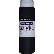 Daler Rowney Graduate Acrylic Pearl Black 500ml