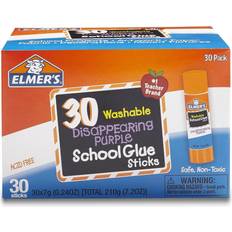 Glue Elmers Disappearing Purple School Glue Sticks 30x7g