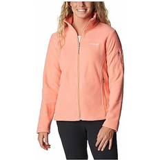 Hiking - Orange Sweaters Columbia Women’s Fast Trek II Fleece Jacket - Coral Reef