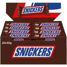 Halal Chocolates Snickers Chocolate Bar 1.764oz 32pcs