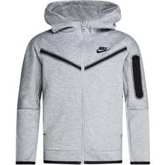 Kinderkleding Nike Boy's Sportswear Tech Fleece - Dark Grey Heather/Black (CU9223-063)