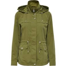 Only New Starline Spring Jacket - Green/Olive Kill