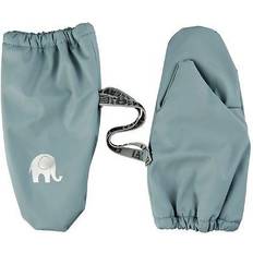 CeLaVi Padded PU Mittens - Smoke Blue