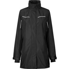 ID 0713 Zip-n-Mix skaljakke dame-Sort-6XL
