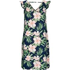 Only Floral V-Neck Mini Dress