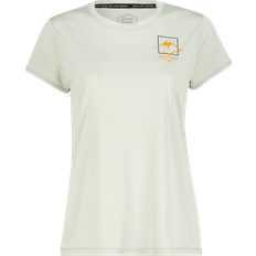 Asics Fujitrail Logo T-Shirt Damen Dunkelgrün, XS