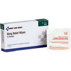 First Aid First Aid Only Sting Relief Wipes 10-pack