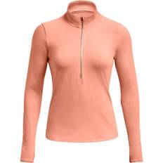 Under Armour Qualifier Run Half Zip T-shirt Orange Woman