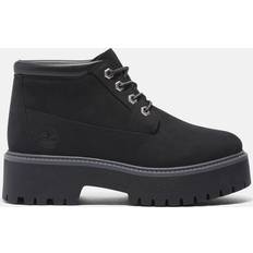 Timberland støvler dame Timberland Stone Street Nellie WP Støvler - Black