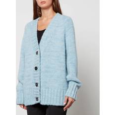 Blue - Women Cardigans Maison Margiela Oversized Cardigan