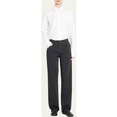 Linen Jeans The Row Black Carlton Jeans