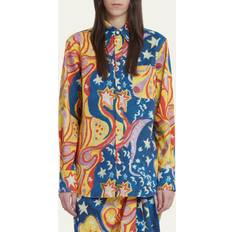 Marni x No Vacancy Inn printed cotton shirt multicoloured