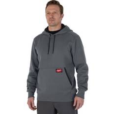 Milwaukee Sweaters Milwaukee Men's Midweight Pullover Hoodie Gray